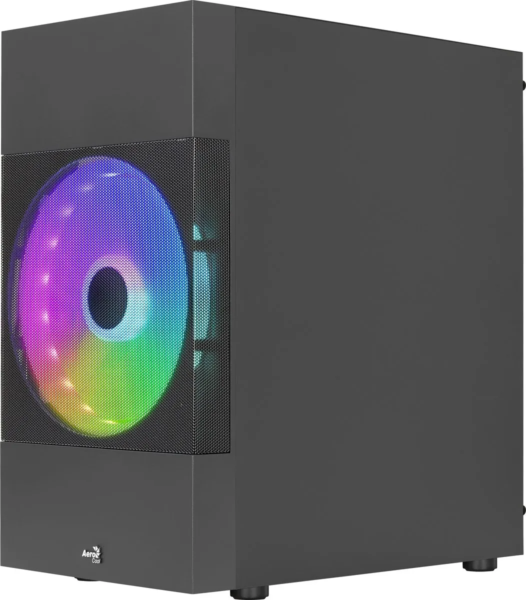 Aerocool Atomic Lite Mini Tower - Zwart