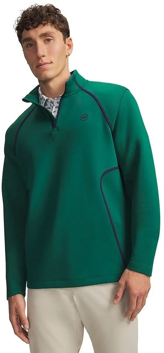 Under Armour Drive Midlayer 1/4 Ritssluiting Campus Ivy