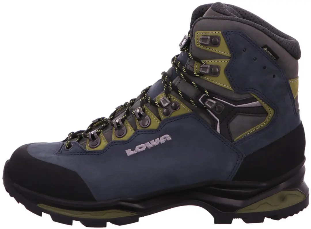Lowa Camino Evo GTX Wandelschoen - Steelblue/Kiwi - afbeelding 3 van 5