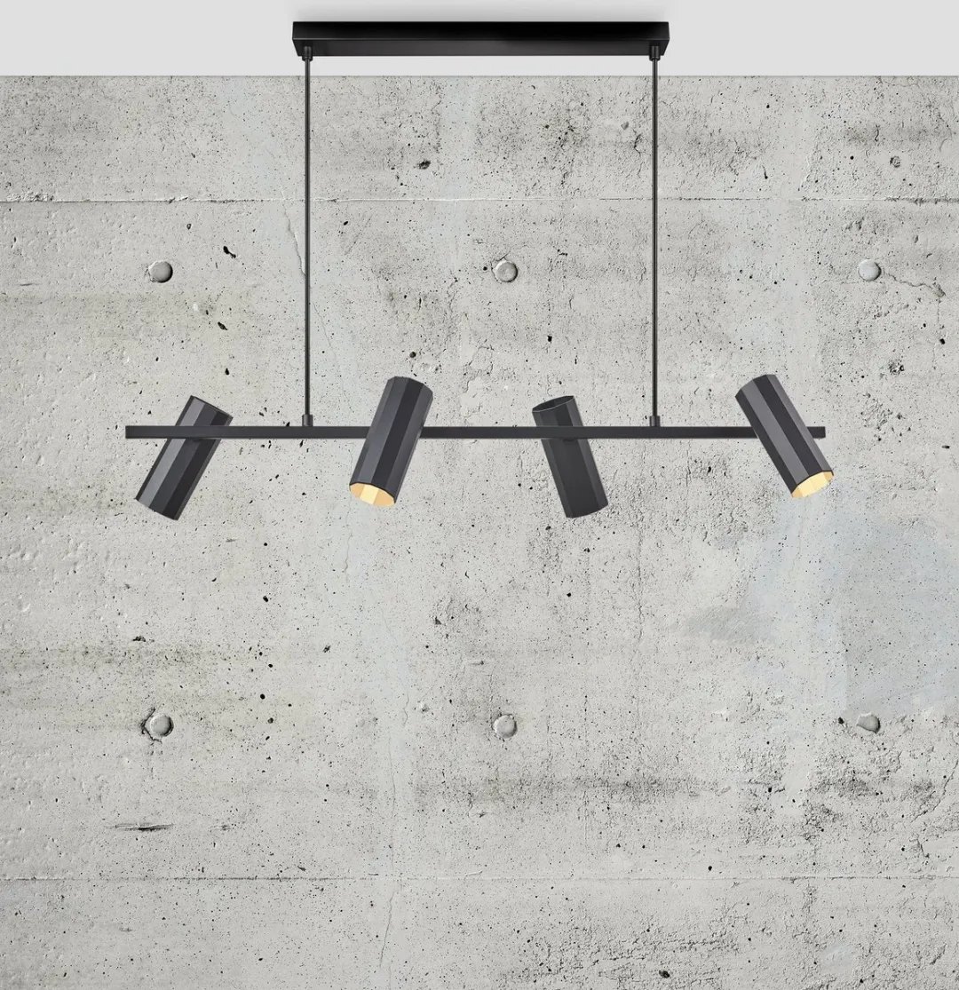 Nordlux Alanis Hanglamp GU10 - 1 Lichtpunt - Zwart