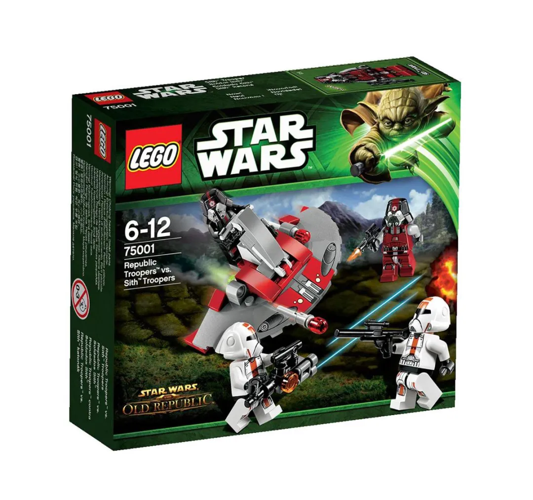 LEGO Star Wars Republic vs. Sith Troopers 75001