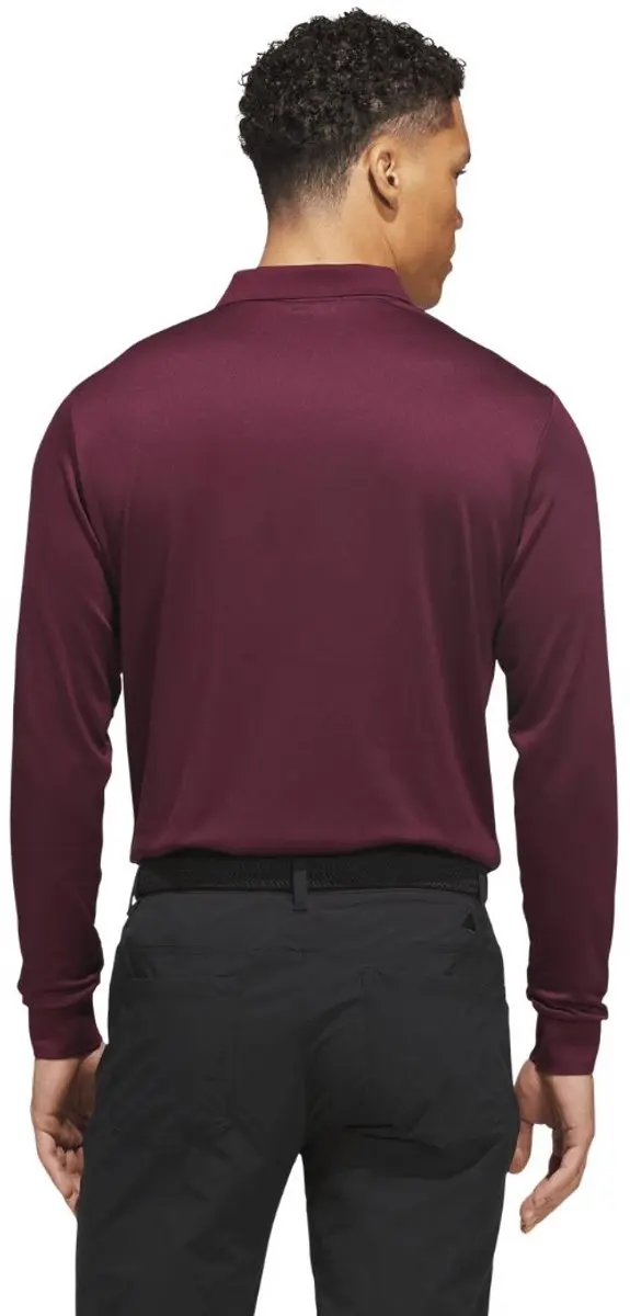 adidas Ultimate 365 Lange Mouwen Polo - Bordeaux - XXL - afbeelding 6 van 6