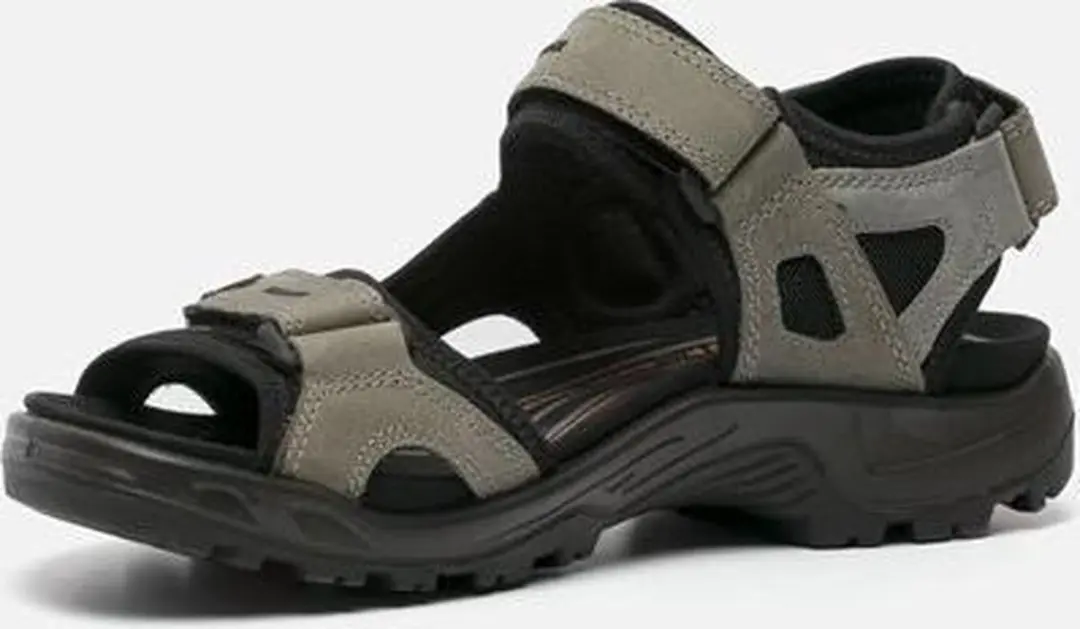ECCO Offroad Heren Sandalen - Beige/Grijs/Zwart - 46 - afbeelding 6 van 6