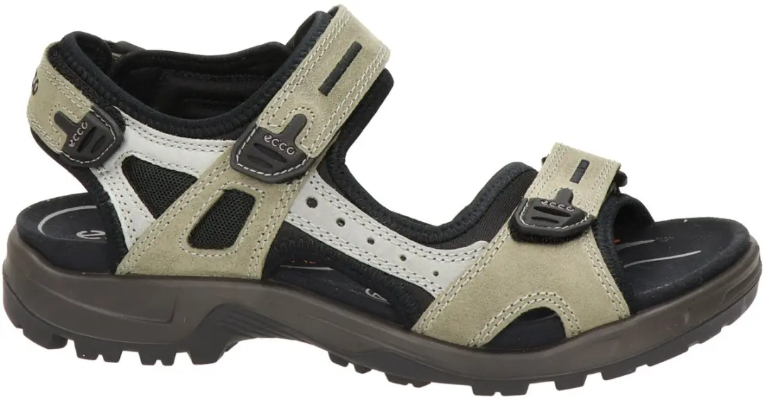 ECCO Offroad Heren Sandalen - Beige/Grijs/Zwart - 46 - afbeelding 3 van 6