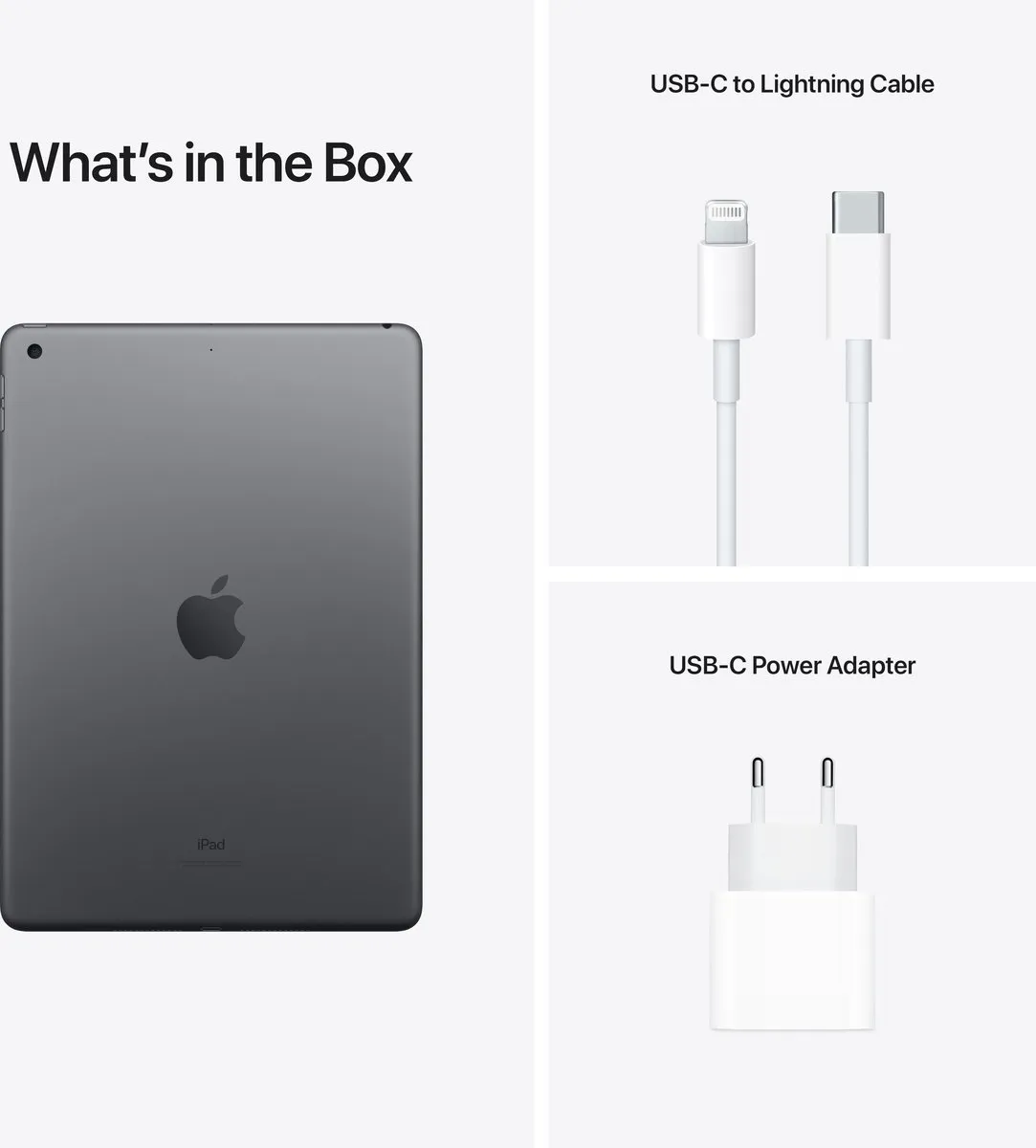 Apple iPad (2021) - 10.2 inch - WiFi - 256GB - Spacegrijs - 9e generatie
