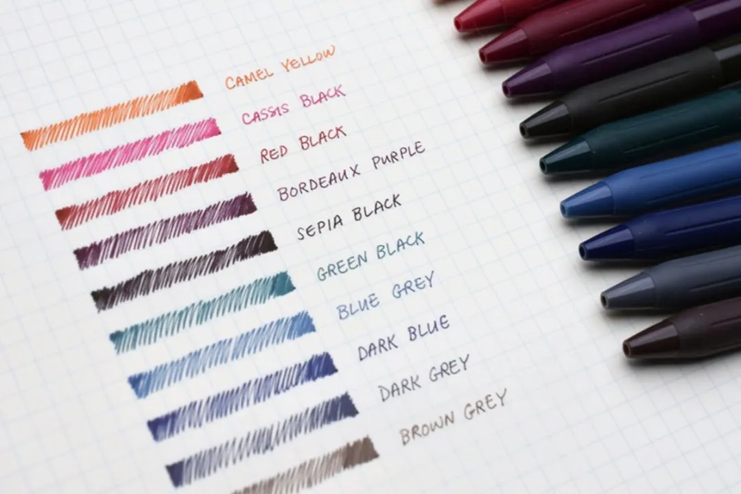 Zebra Vintage Sarasa Clip Gelpen - 0.5mm - 10 Stuks