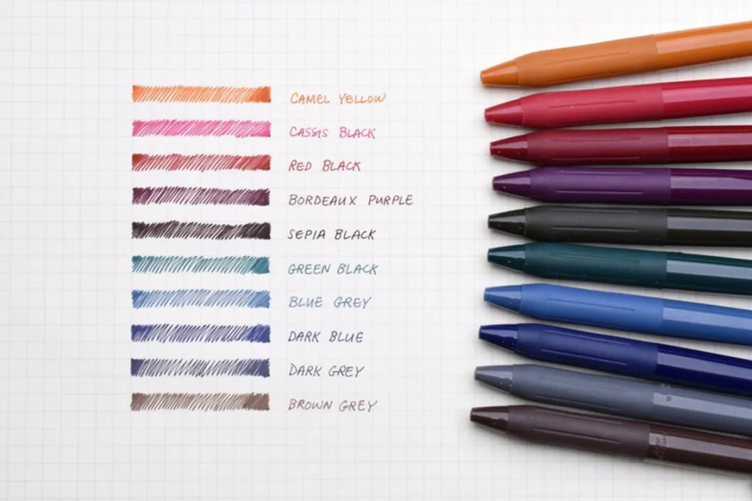 Zebra Vintage Sarasa Clip Gelpen - 0.5mm - 10 Stuks