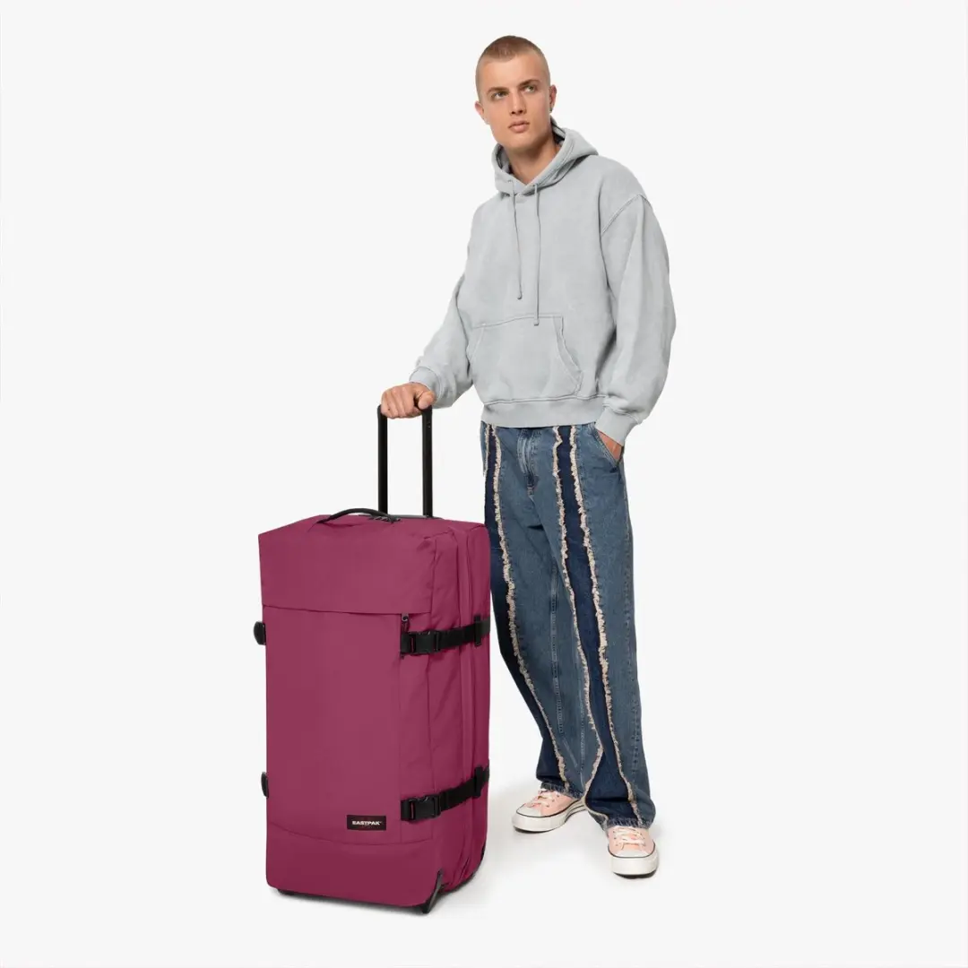 Eastpak Tranverz L Trolley - 121L - Wine Burgundy - afbeelding 6 van 6