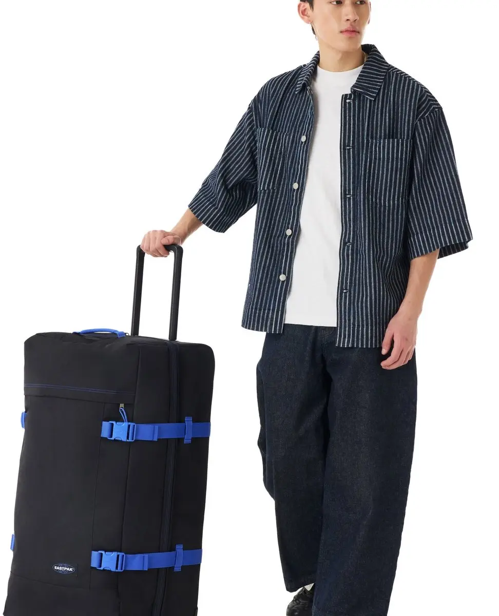 Eastpak Tranverz L Trolley 121L - Zwart/Blauw - afbeelding 4 van 6