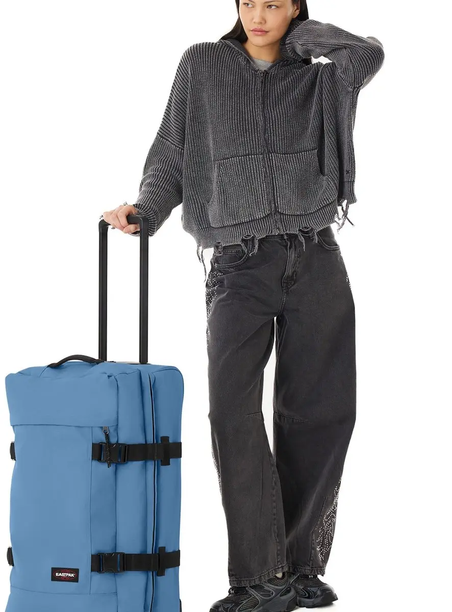 Eastpak Tranverz M Double 78L Trolley - Aviator Blue - afbeelding 4 van 6