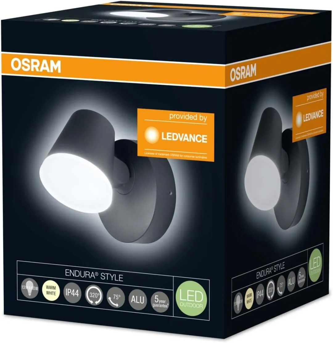 Osram Endura Style Midi Spot I LED Wandlamp Warm Wit