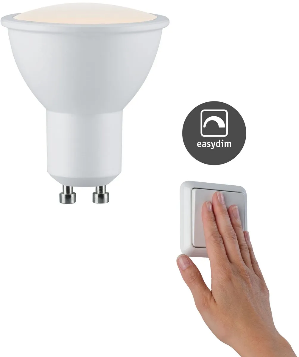 Paulmann Easy Dim LED Reflector GU10 5,5W 460lm - Wit