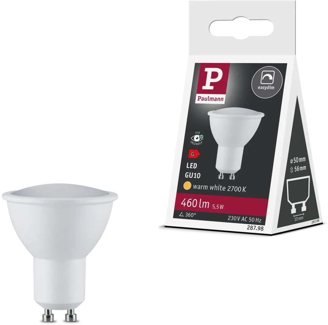 Paulmann Easy Dim LED Reflector GU10 5,5W 460lm