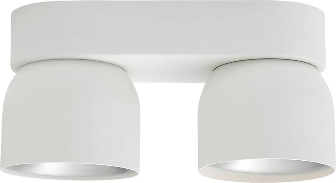 Nordlux Pitcher Spot IP20 - 2xGU10 - 10cm - Wit