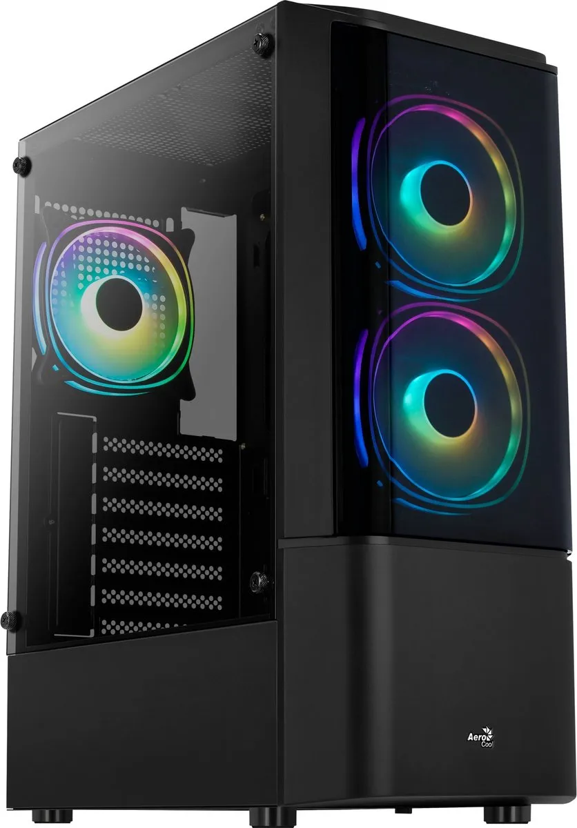 Aerocool Quantum Midi Tower - Zwart