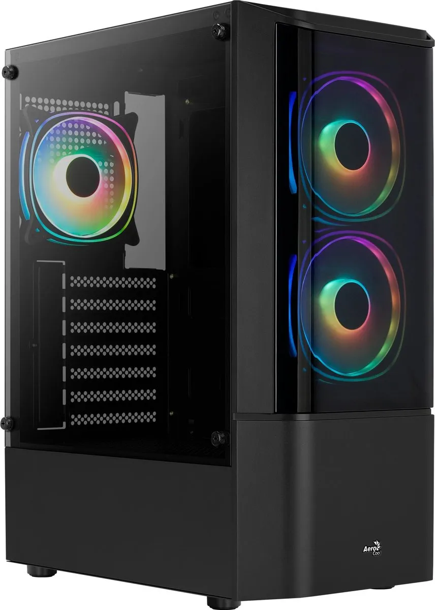 Aerocool Quantum Midi Tower - Zwart