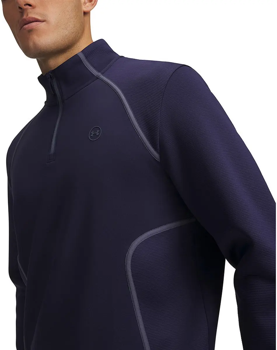 Under Armour Drive Midlayer 1/4 Ritssluiting - Navy - afbeelding 5 van 6