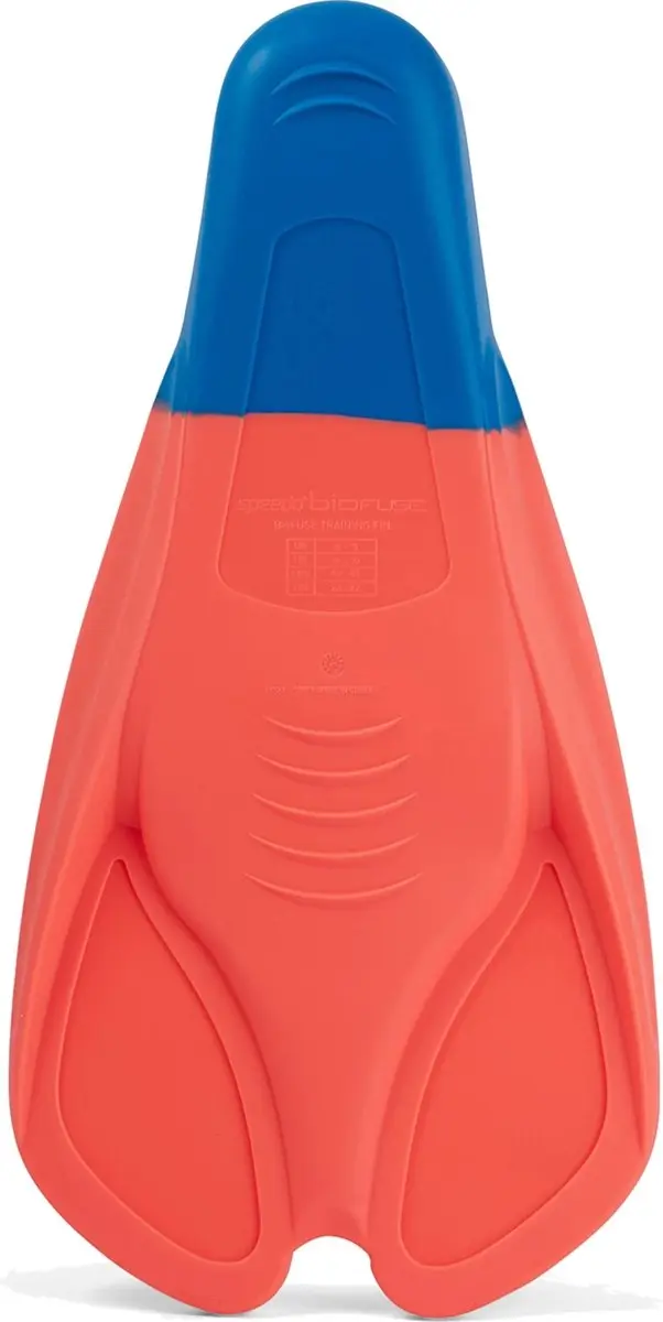 Speedo Training Fin Zwemvliezen 08841-F960 - Oranje/Blauw - afbeelding 3 van 6