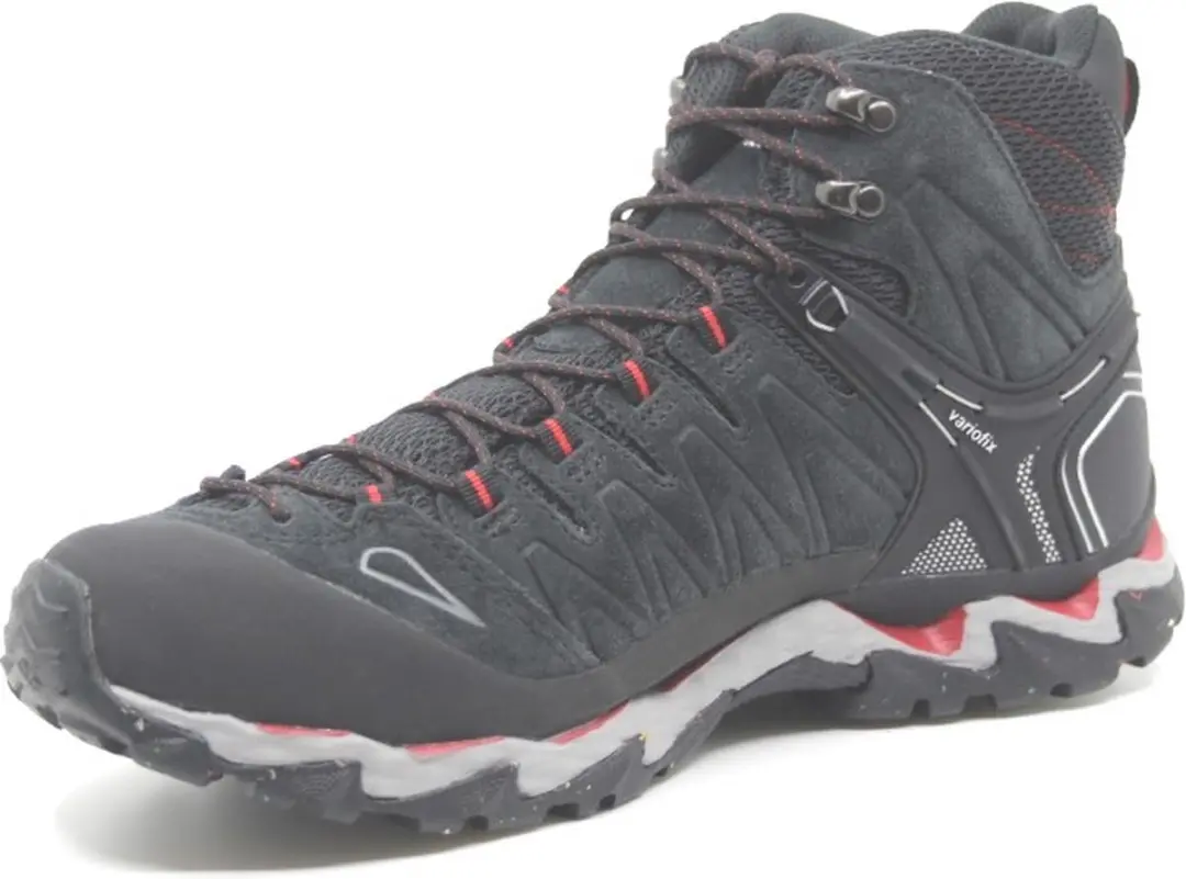 Meindl Lite Hike GTX Heren Wandelschoen - Zwart/Rood - 43 - afbeelding 2 van 6