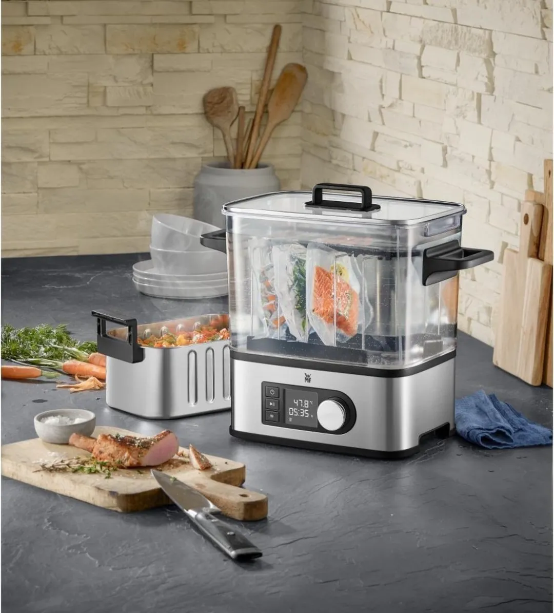 WMF Lono Sous Vide Cooker Pro 04.1536.0011 - 1500W - 6L - Groen