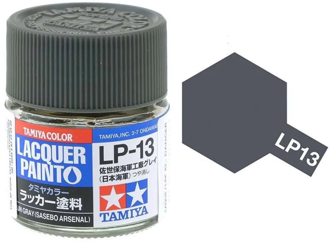 Tamiya Hobbyverf Olieverf LP-13 IJN Grey Sasebo A. - 10 ml