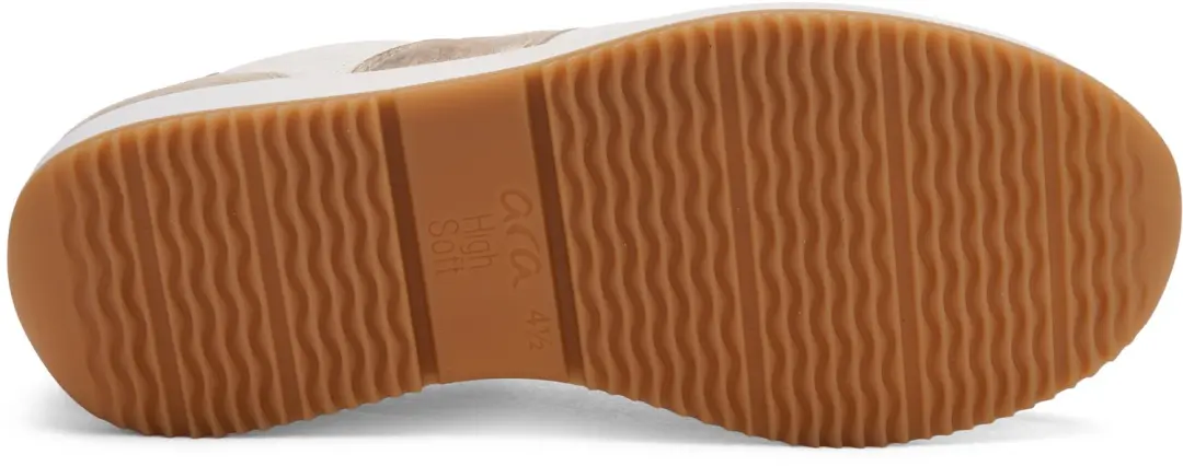 ara dames wandelschoenen crème maat 42
