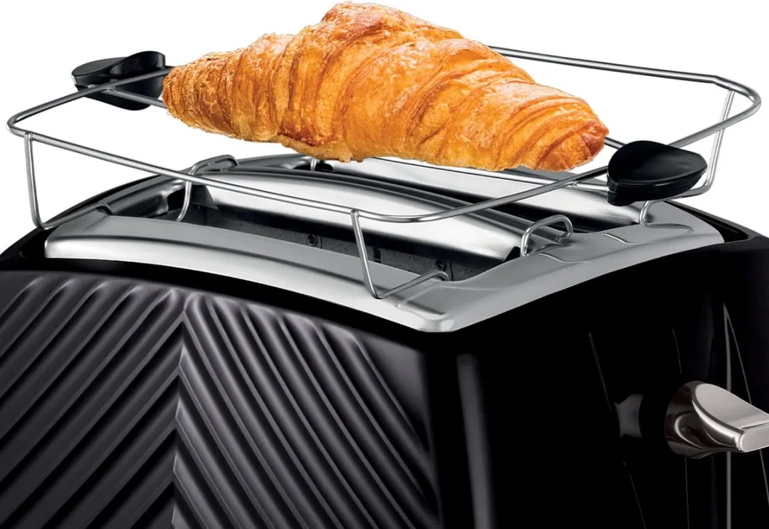 Russell Hobbs Groove Broodrooster 26390-56 - 2 Snijden - 850W - Zwart