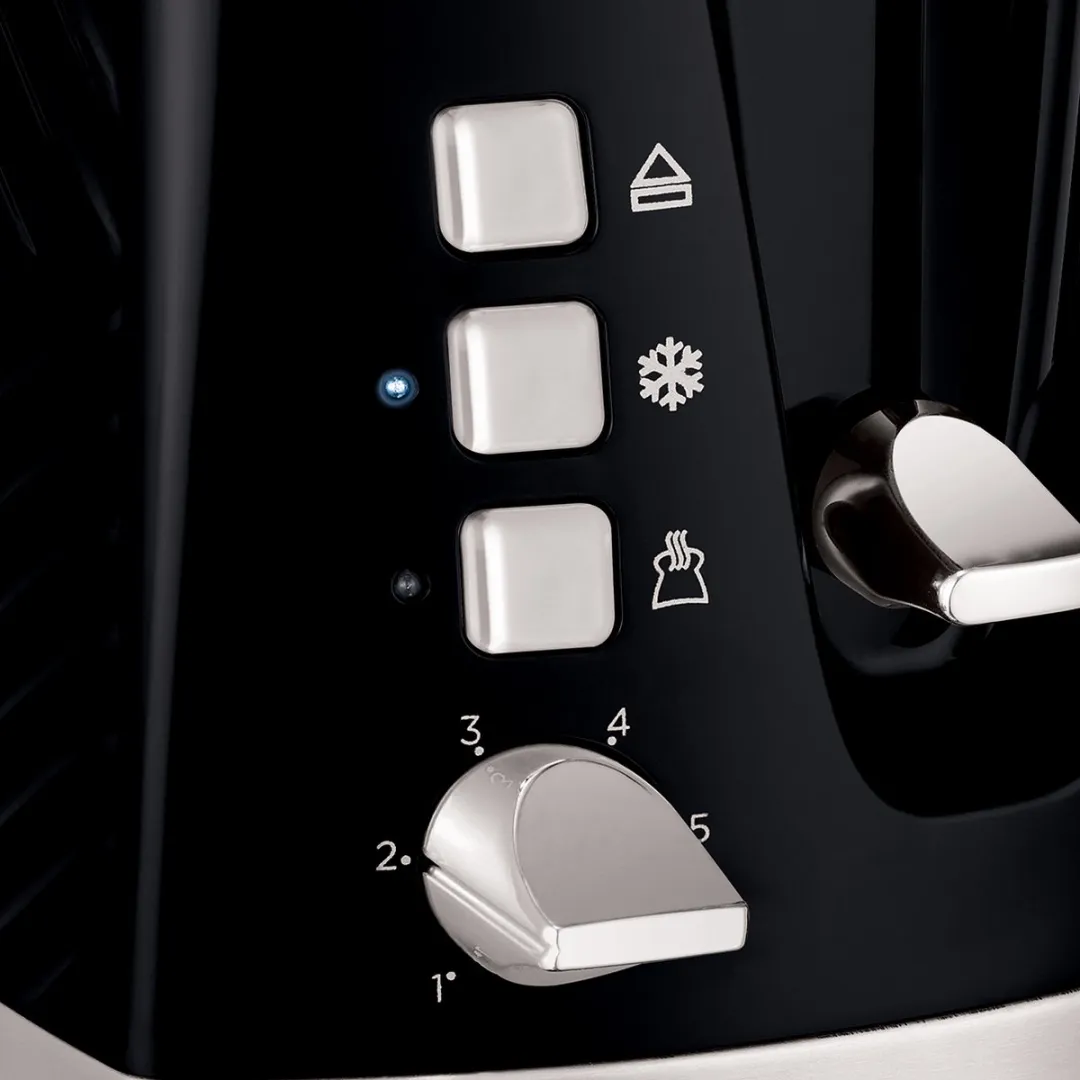 Russell Hobbs Groove Broodrooster 26390-56 - 2 Snijden - 850W - Zwart