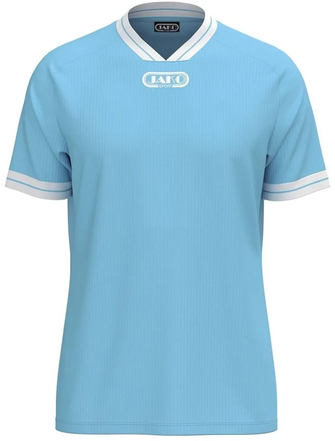 JAKO Retro Shirt Korte Mouw Heren - Zachtblauw - M - afbeelding 5 van 5