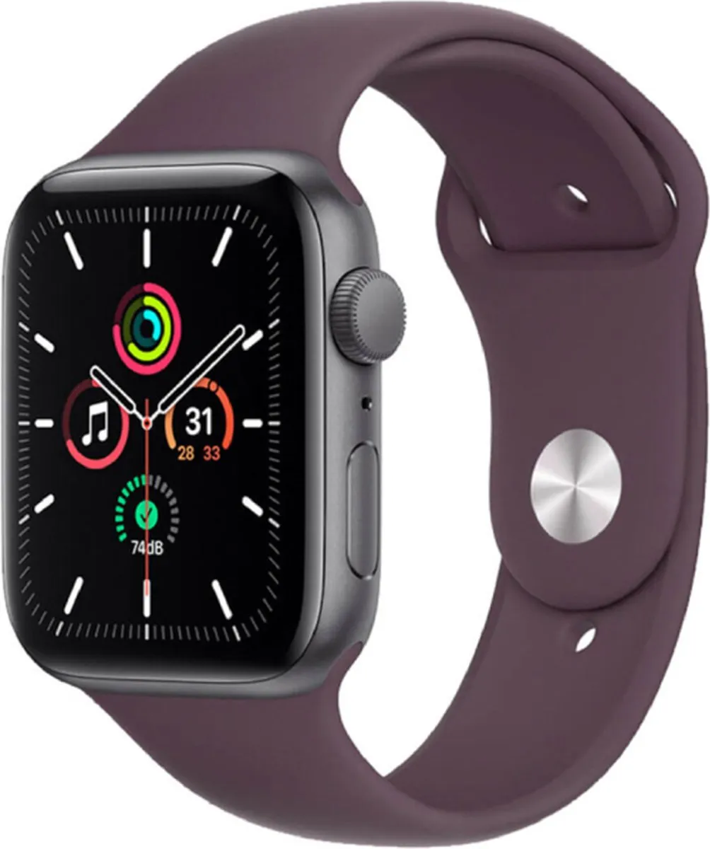 Apple Watch Sportband 45mm - Dark Cherry - One Size - afbeelding 6 van 6