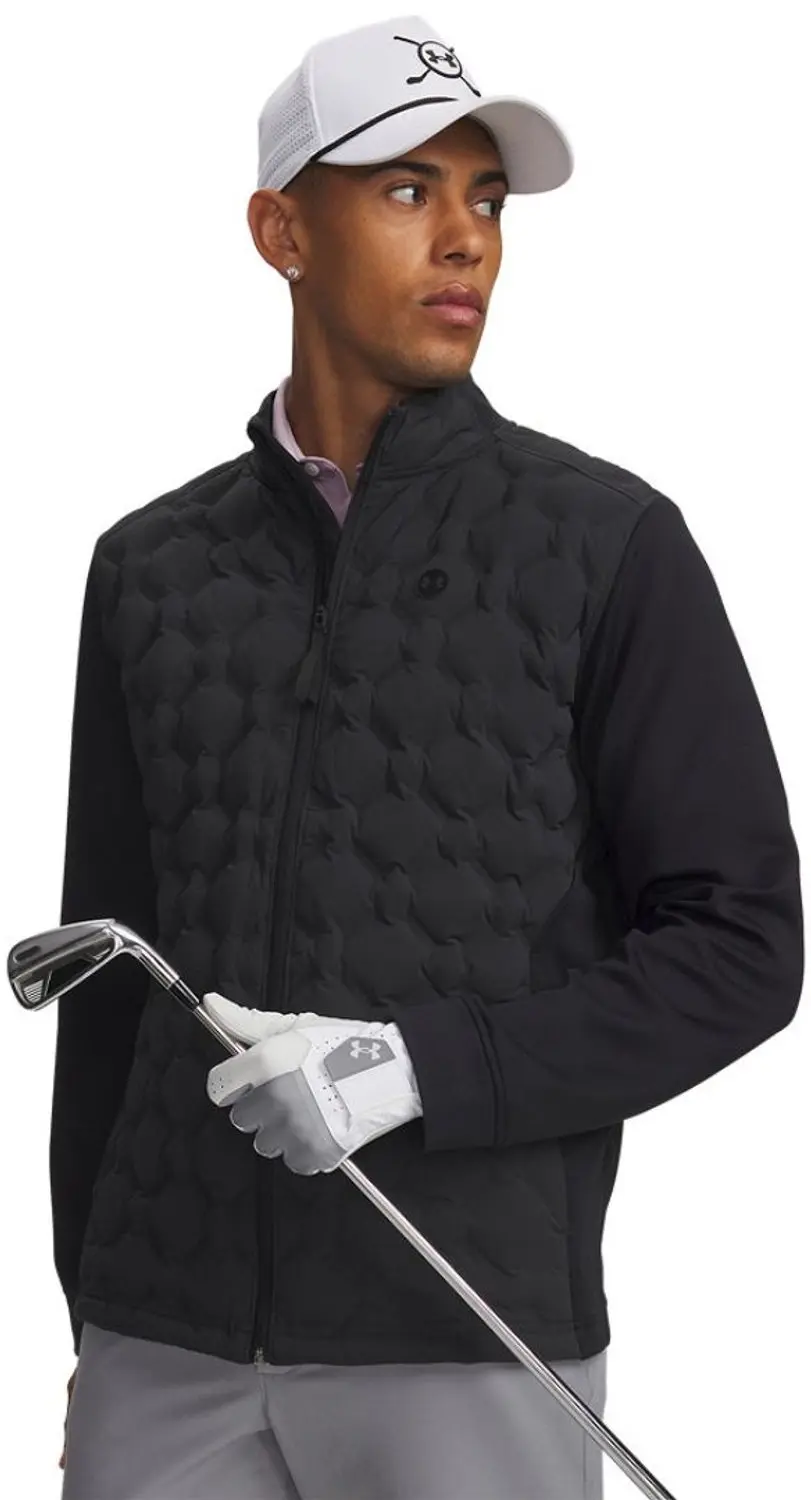 Under Armour Drive Down Hybrid Heren Winter Golfjas Zwart