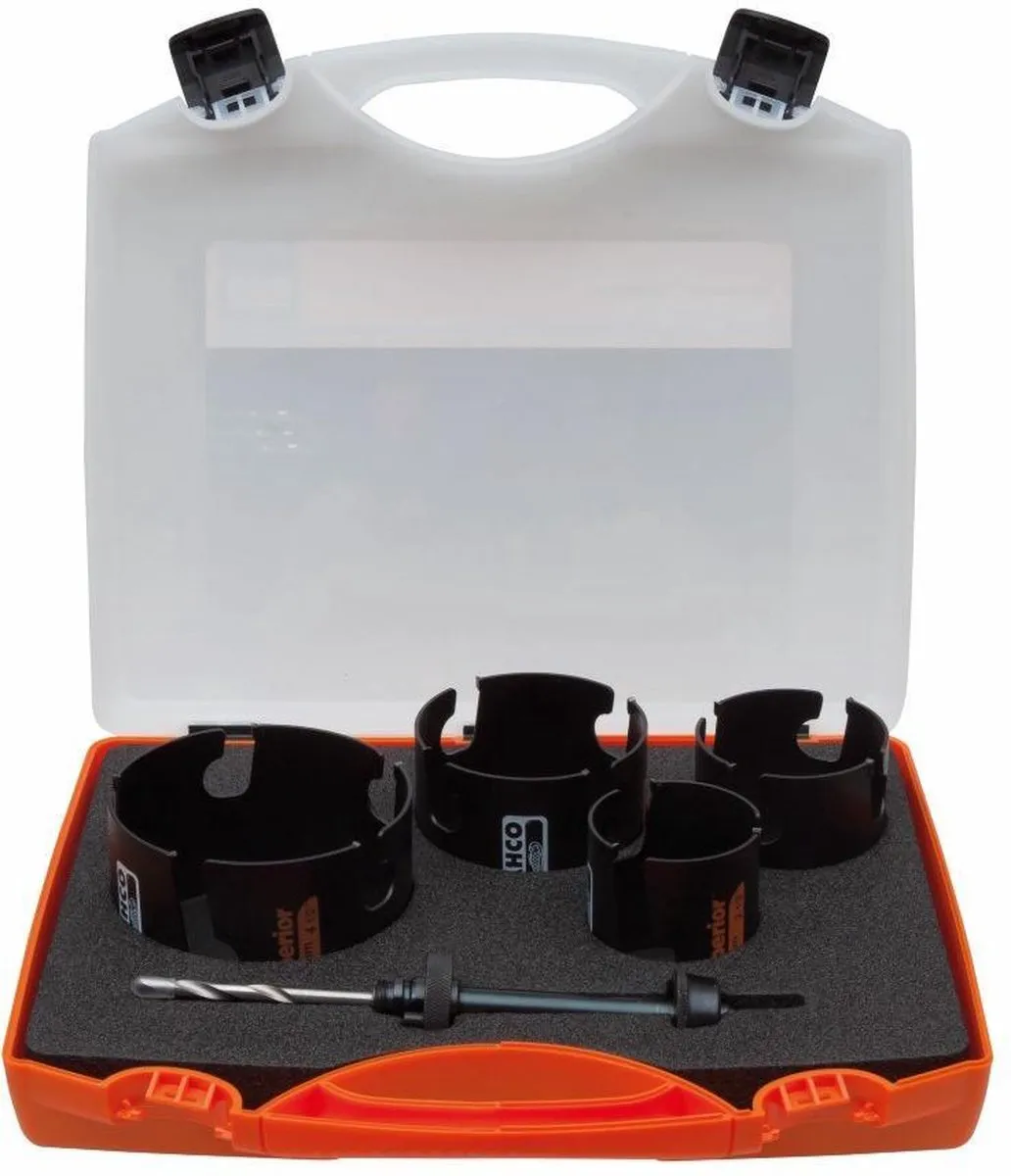 Bahco Gatzagenset 6-delig 64-114mm