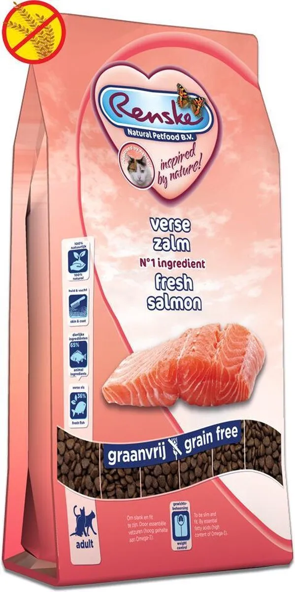 Renske Kat Adult Verse Zalm 5x1.5kg - afbeelding 6 van 6
