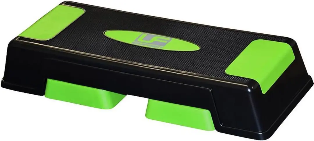 Urban Fitness Stepbank 71,2 X 30,1 Cm Zwart/groen 3-delig