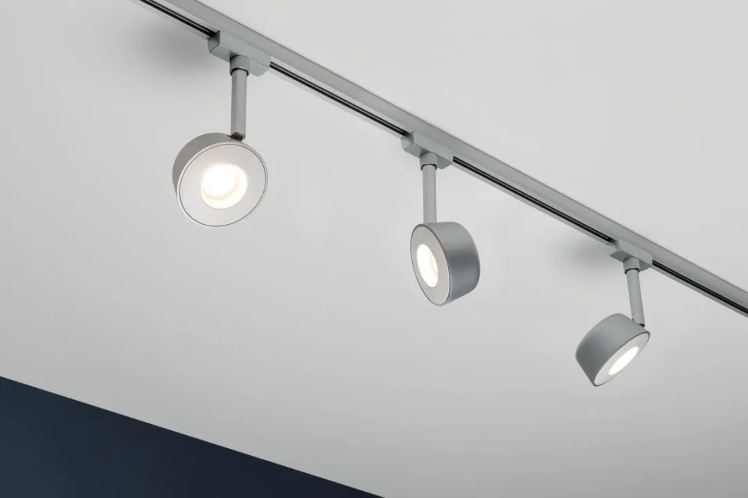 Paulmann Pellet 95473 LED Railsysteemlamp 4W - Warmwit - Wit/Chroom