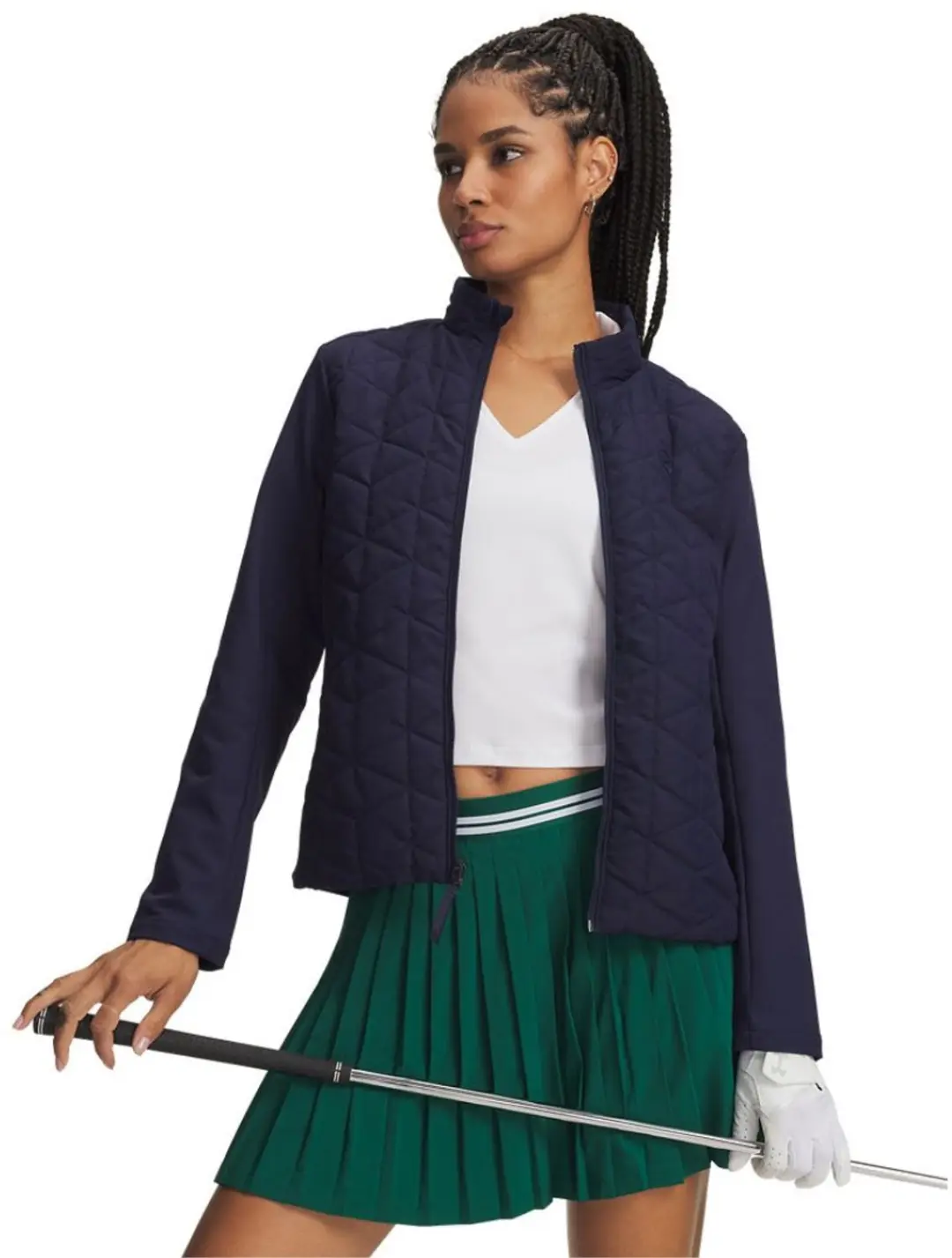 Under Armour Drive Pro Insulated Dames Golfjas Navy