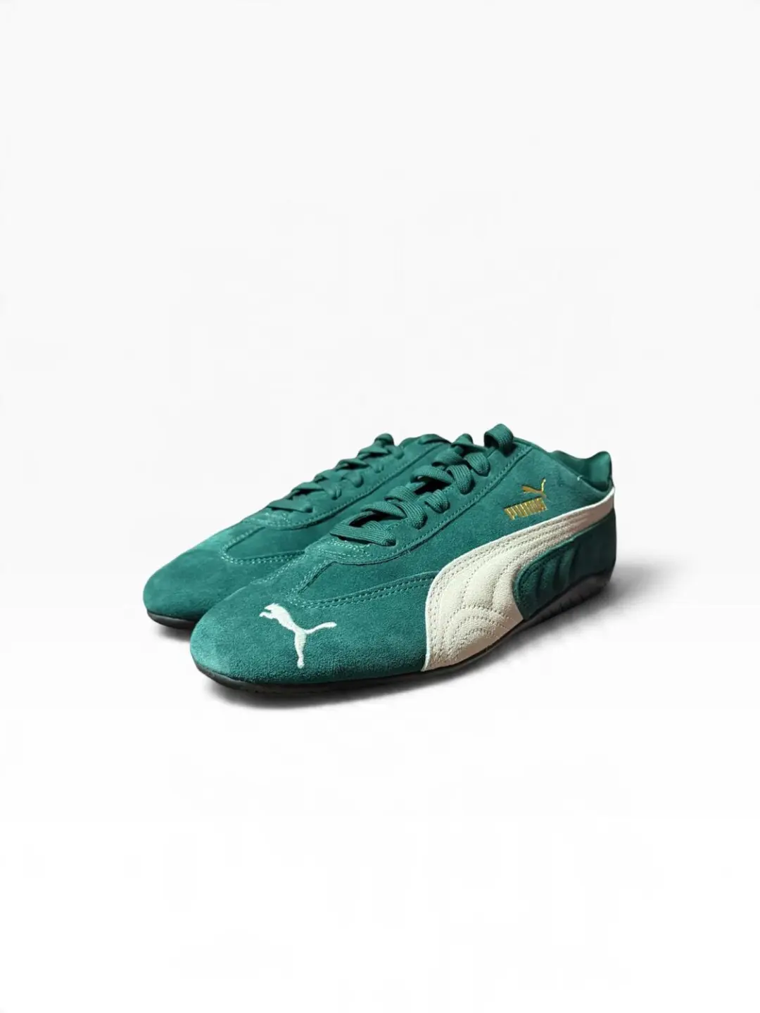 Puma Speedcat OG Sneakers - Suede - Donkergroen - Maat 40 - afbeelding 4 van 6