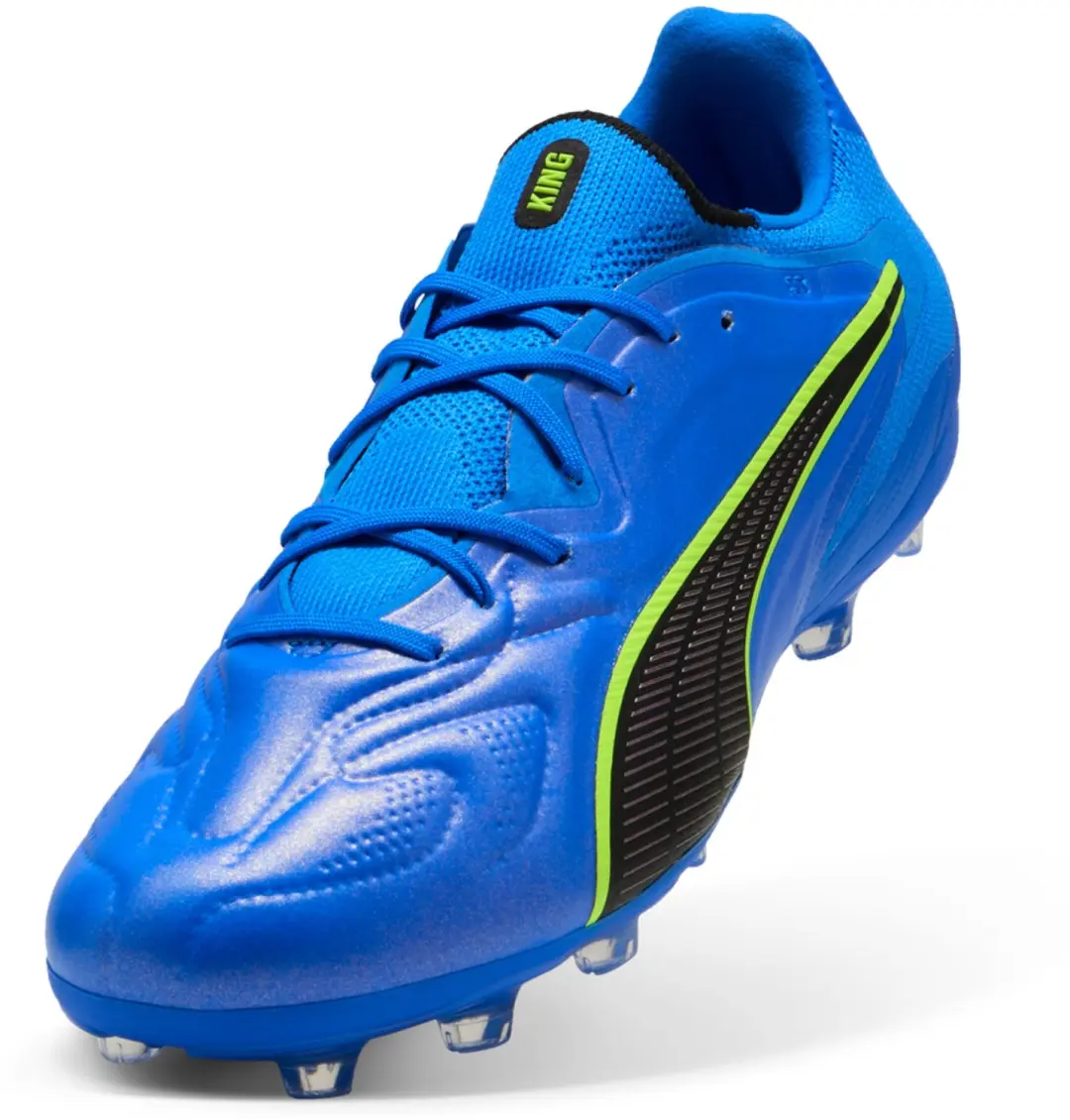 PUMA King 20 Pro FG/AG Voetbalschoenen - EU 43 - Blauw - afbeelding 4 van 6
