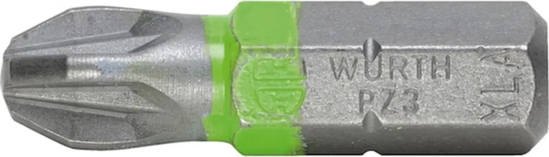 Würth PZ C 6,3 Bit - 10 Stuks