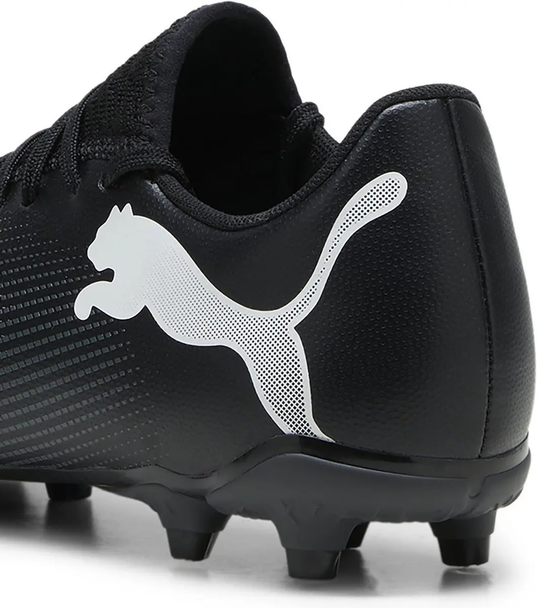 PUMA FUTURE 7 PLAY FG/AG Voetbalschoenen - Zwart/Wit - afbeelding 6 van 6