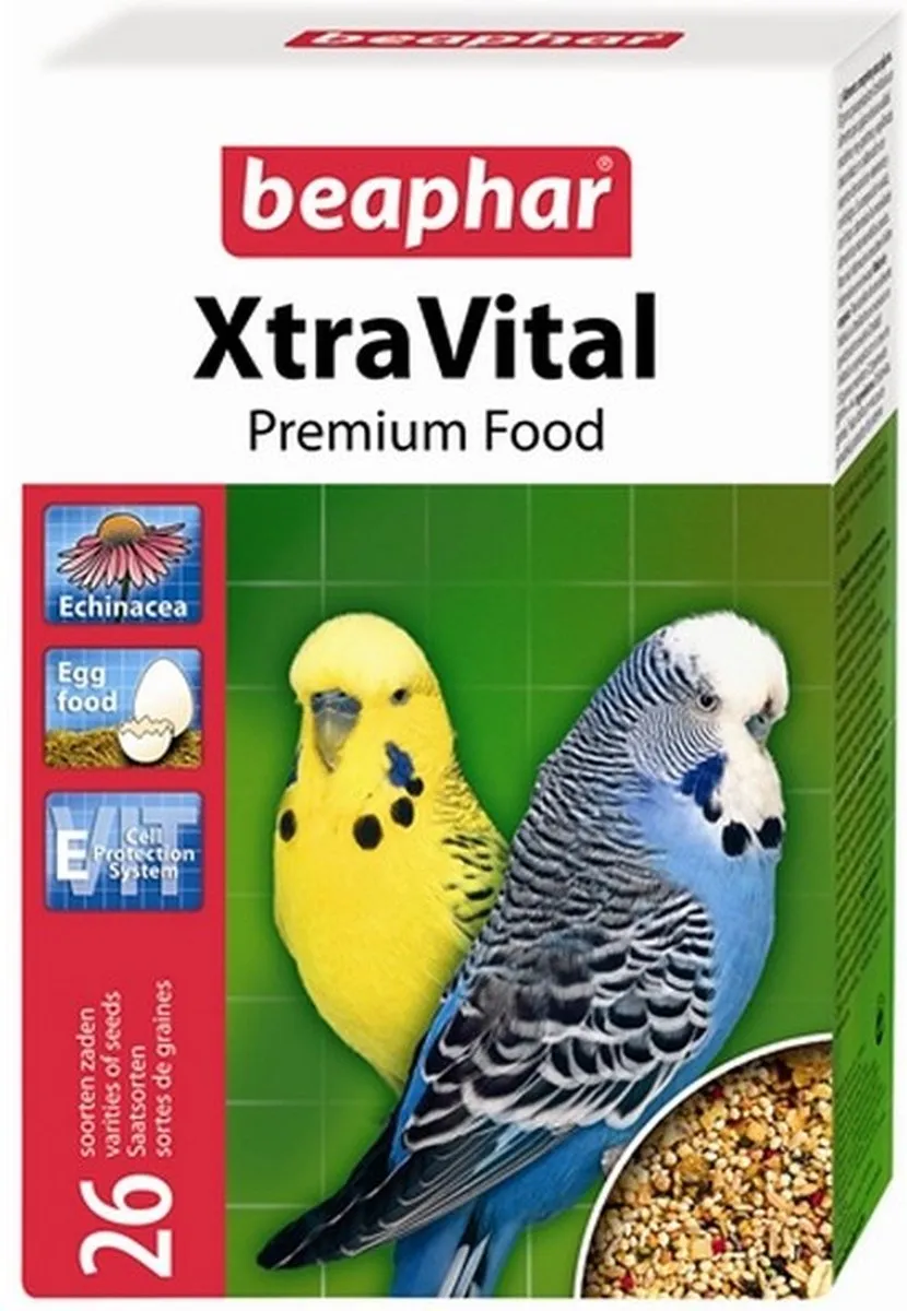 Beaphar Xtravital Parkiet Vogelvoer 1kg