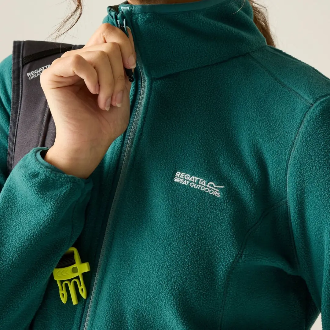 Regatta Floreo IV Fleece Jas - Groen - 52 - afbeelding 6 van 6