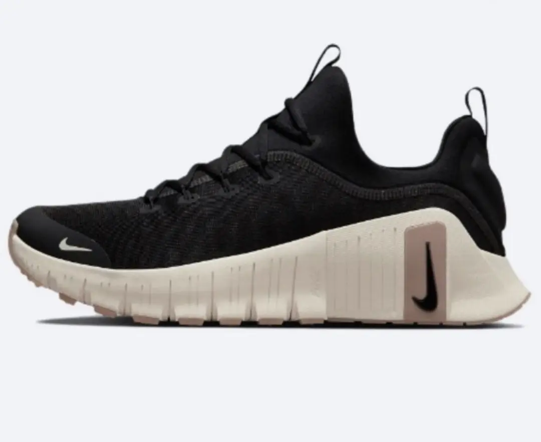 Nike free Metcon 6 heren Trainingsschoenen Black / Coconut milk FJ7127-010