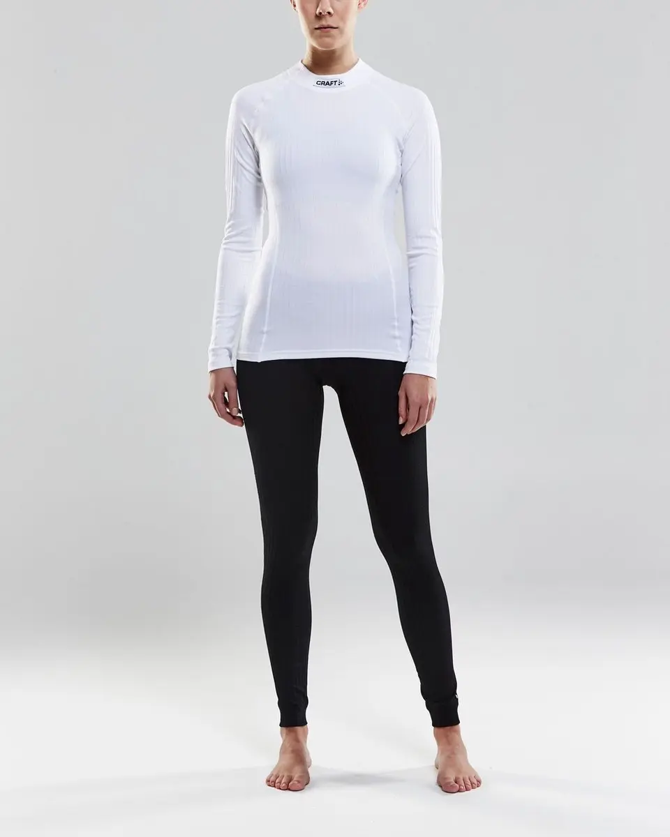 Craft Progress Dames Compressie Shirt LS - Wit - XS - afbeelding 4 van 5