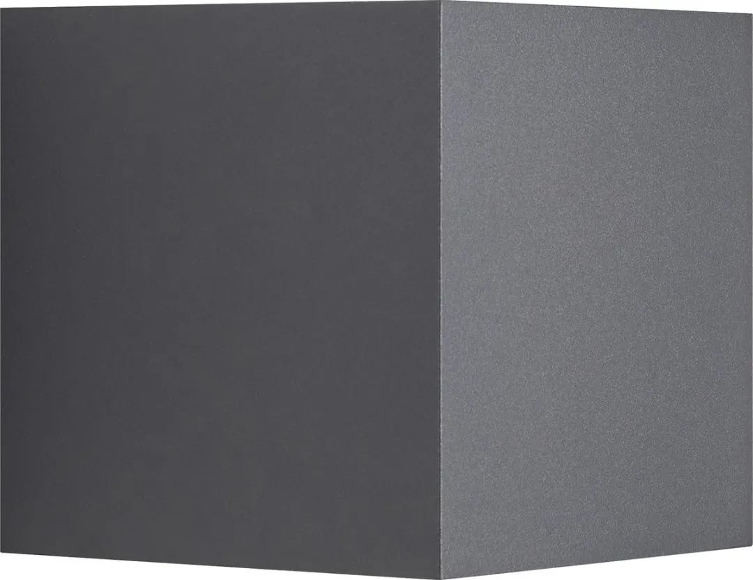 Nordlux Milda Kubi Wandlamp LED - 10cm - Antraciet