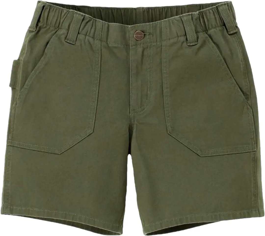 Carhartt Rugged Flex Canvas Work Short Dames - Basil - afbeelding 4 van 4