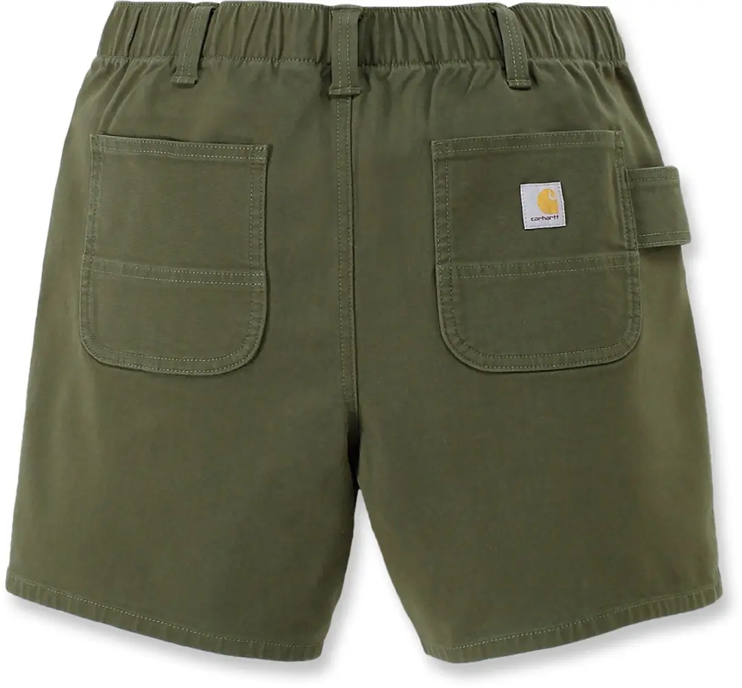 Carhartt Rugged Flex Canvas Work Short Dames - Basil - afbeelding 3 van 4