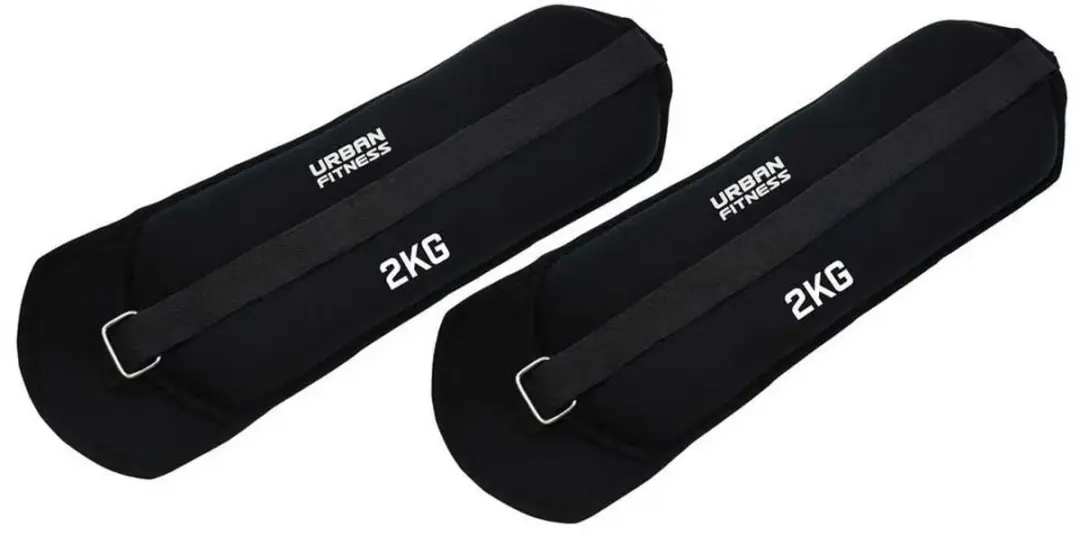 Urban Fitness Neopreen Enkelgewichten 2kg - 2 stuks - afbeelding 2 van 6