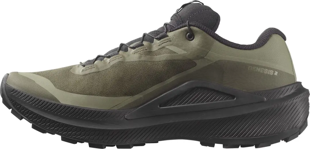 Salomon Genesis 2 GTX Trail Hardloopschoenen Heren - Legergroen - afbeelding 5 van 6