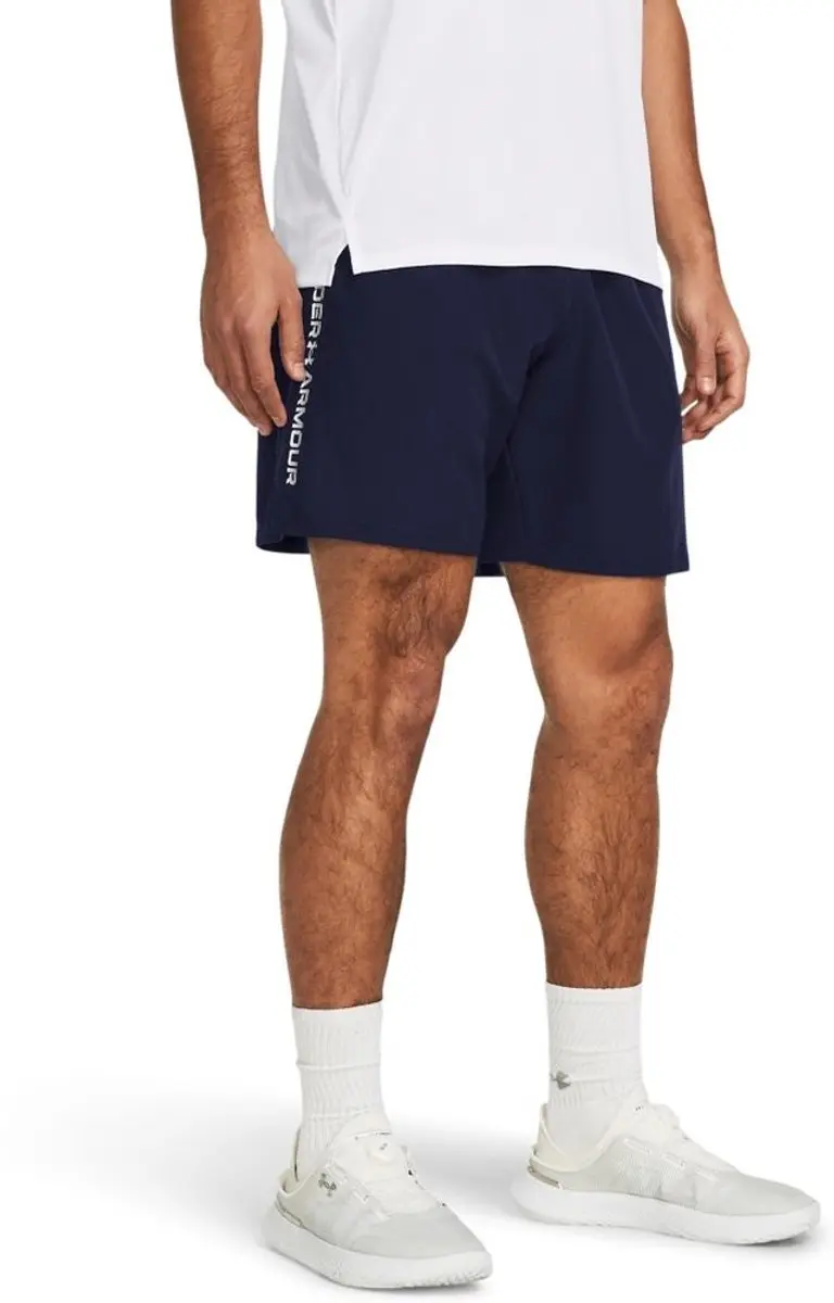Under Armour Woven Wordmark Short - Blauw - XL - afbeelding 2 van 6